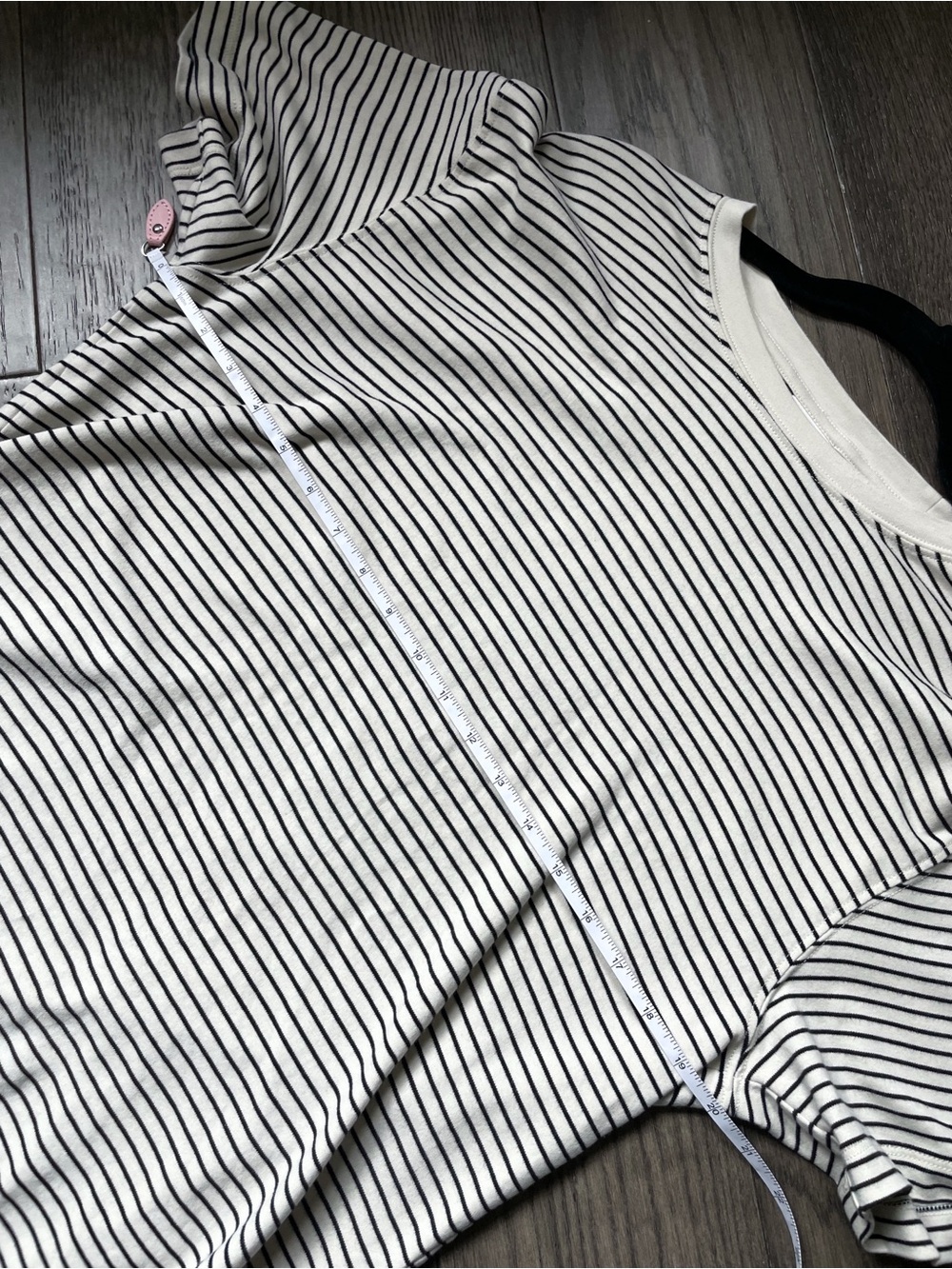 Aritzia • Babaton Pegasus Oversized Cotton Navy Blue White Striped T-Shirt • M - Picture 14 of 16